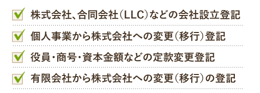 商業登録について